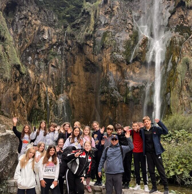 Učenici predmetne nastave posjetili Plitvička jezera